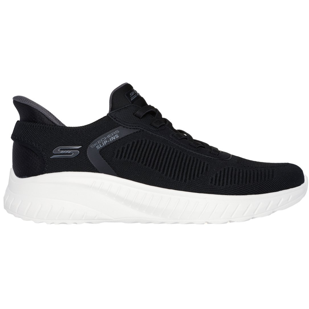 SKECHERS Crne Muške Patike BOBS SPORT SQUAD CHAOS - SOLID STEP